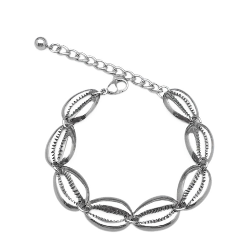 Bracelet Coquillage Pour Femme en Acier Inoxydable Bohème Fashion Été