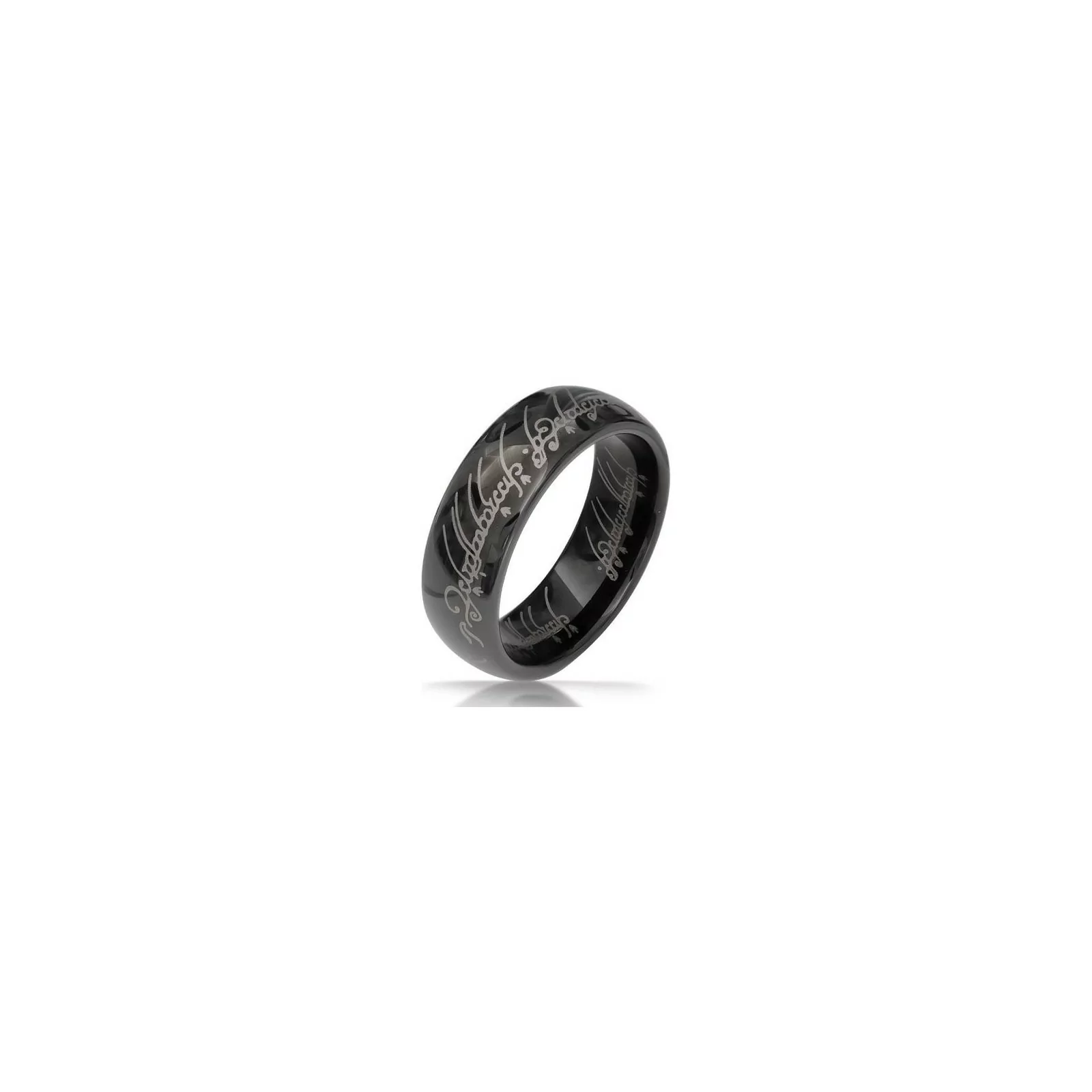 Schwarze Ringe Für Damen Und Herren, Glatte Schnittfläche, Ring,  Modeschmuck, Großhandel Von 0,69 €