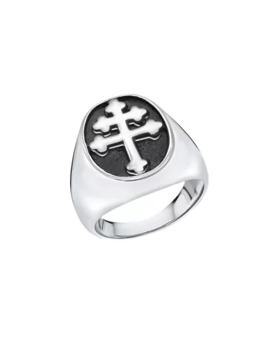 Cross ring of Lorraine man for the most patriotic