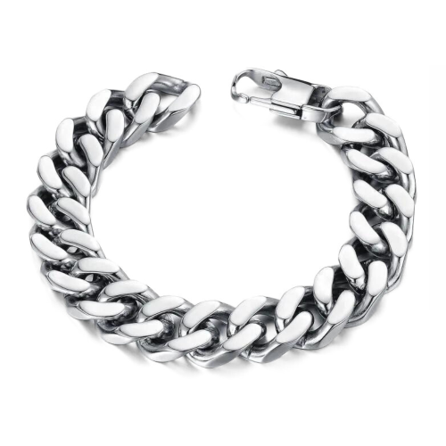 Cameltoe bracelet for men Stainless Steel 12mm